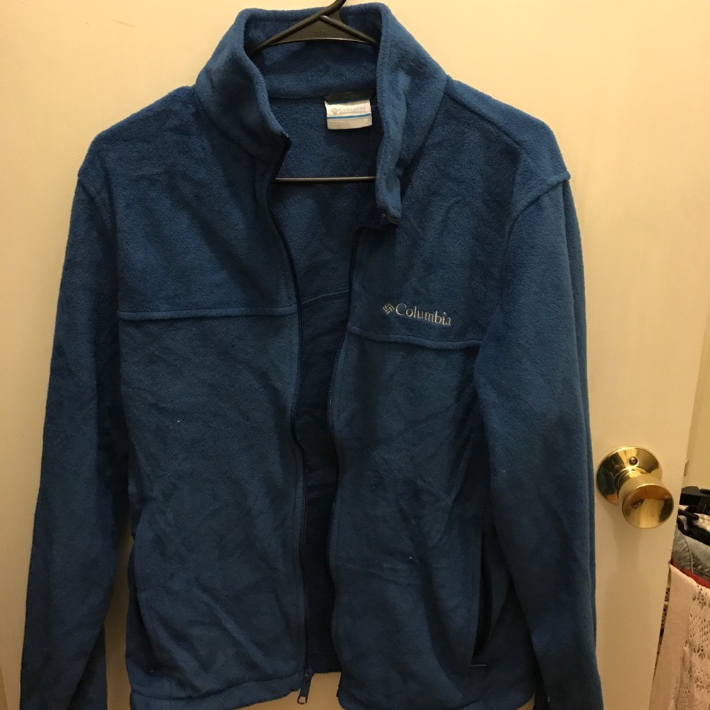 Blue Columbia fleece